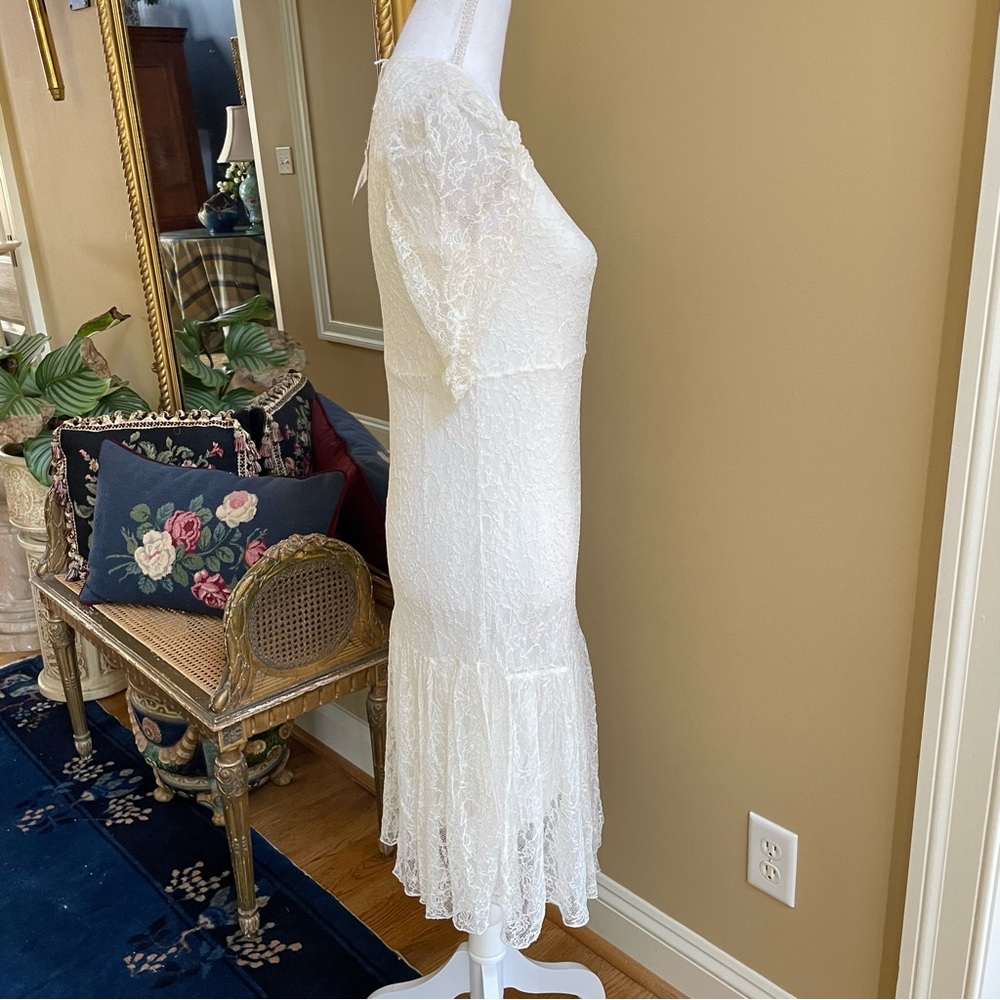 NWT See by Chloé Lace Dress 34 Cream - Picture 3 of 13